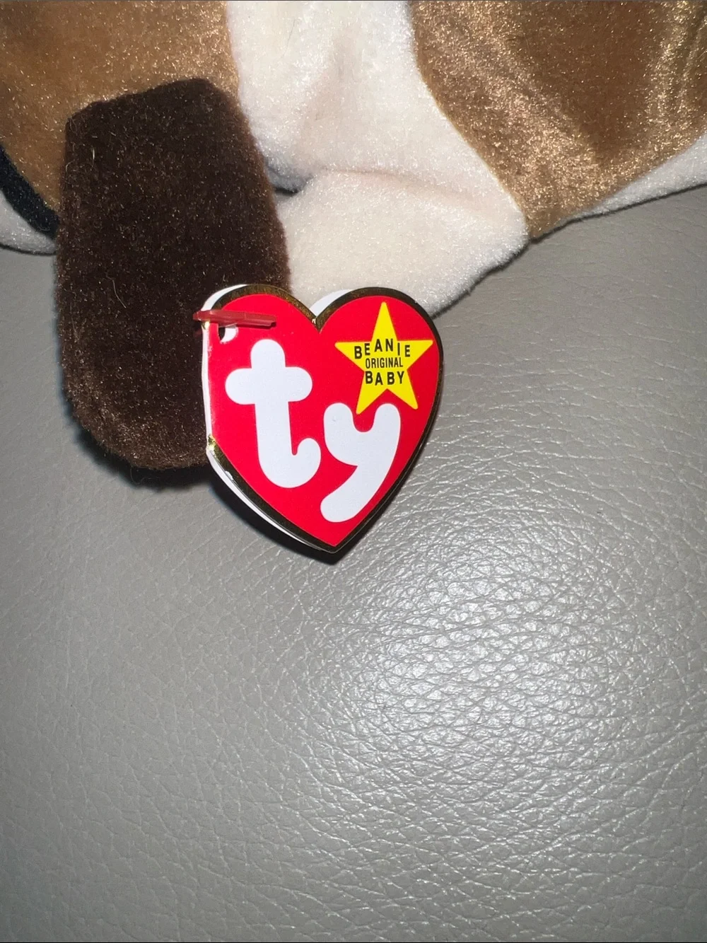 Bernie Ty Beanie Baby Plush Dog